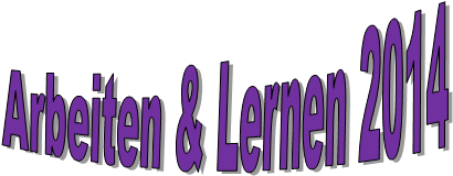 Arbeiten & Lernen 2014 